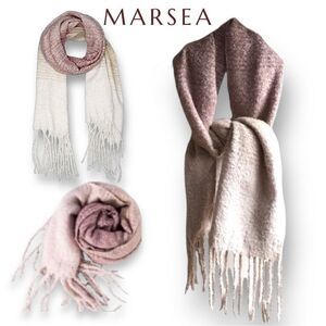 MAR SEA Women’s Ombré Wrap Scarf in Rosewood Combo One Size